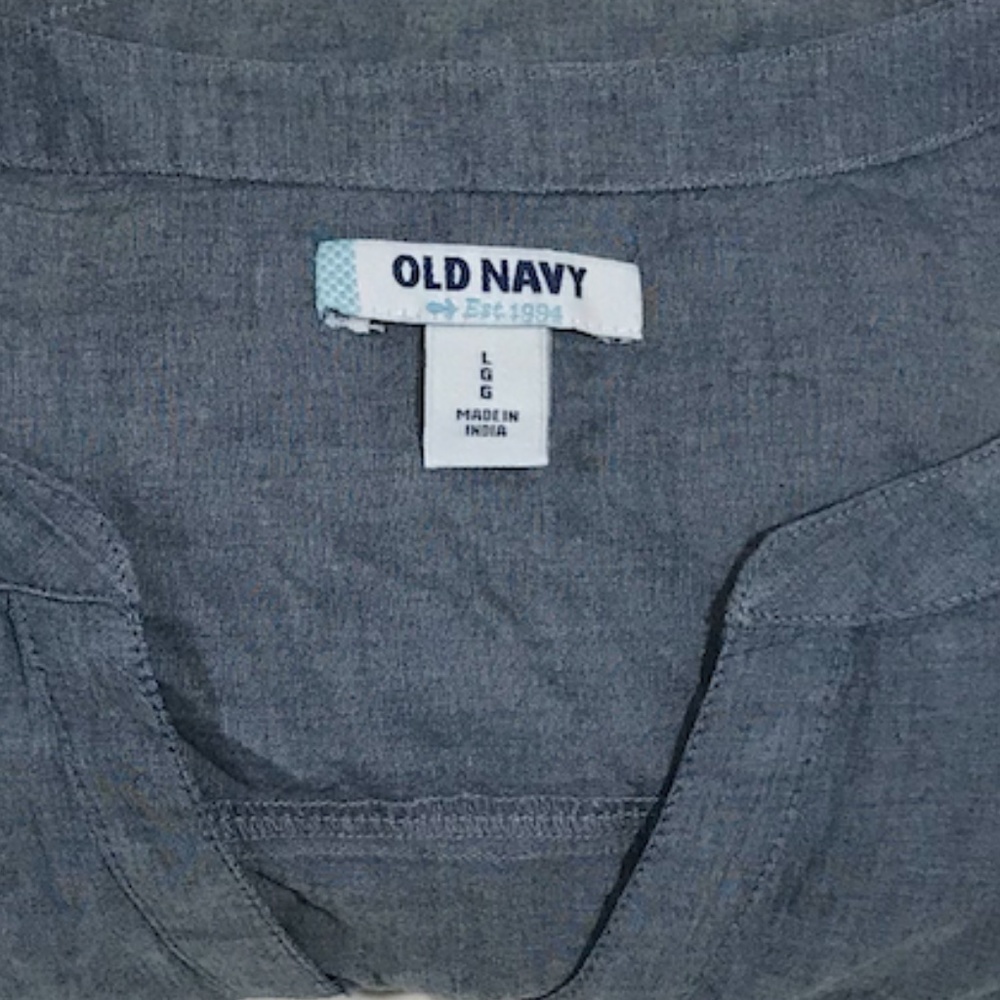 NWOT Old Navy Chambray Tunic - Picture 6 of 12